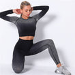 Load image into Gallery viewer, HE- Seamless Legging and Crop Top Set