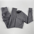 Load image into Gallery viewer, Women’s Seamless Long Sleeve Shirt +High Waist Leggings Set
