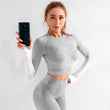 Load image into Gallery viewer, HE- Seamless Knitted Workout Set