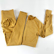 Load image into Gallery viewer, Women’s Seamless Long Sleeve Shirt +High Waist Leggings Set