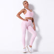 Load image into Gallery viewer, HE- Seamless Push Up Sport Set