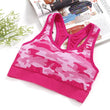 Load image into Gallery viewer, SVOKOR Women’s Camo Crop Seamless Bra