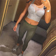 Load image into Gallery viewer, Sports Bra Deep V-Screen Mesh