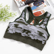 Load image into Gallery viewer, SVOKOR Women’s Camo Crop Seamless Bra