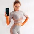 Load image into Gallery viewer, HE- Seamless Knitted Workout Set