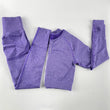 Load image into Gallery viewer, Women’s Seamless Long Sleeve Shirt +High Waist Leggings Set