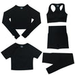 Load image into Gallery viewer, Women's 2/3/5 Piece Workout Sportswear Set