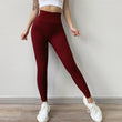 Load image into Gallery viewer, Black, Seamless, Compression, Workout Leggings
