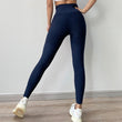 Load image into Gallery viewer, Black, Seamless, Compression, Workout Leggings
