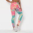 Load image into Gallery viewer, Higher Evolution- Tie-Dye Compression Leggings