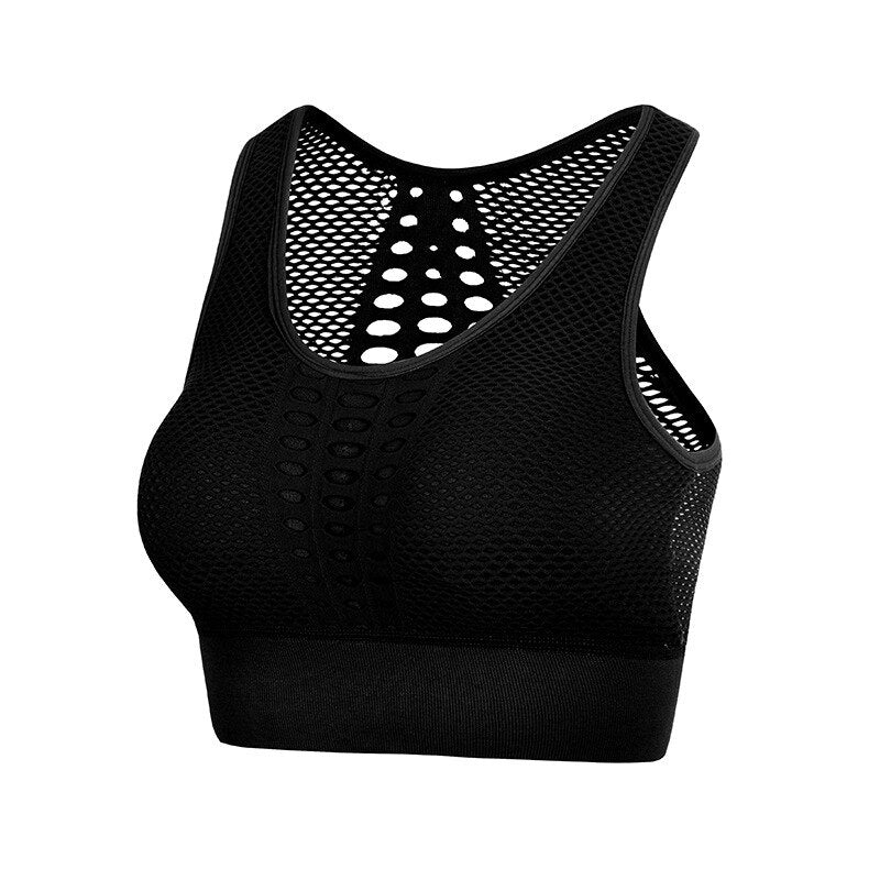 SVOKOR Women's Mesh Sport Bra