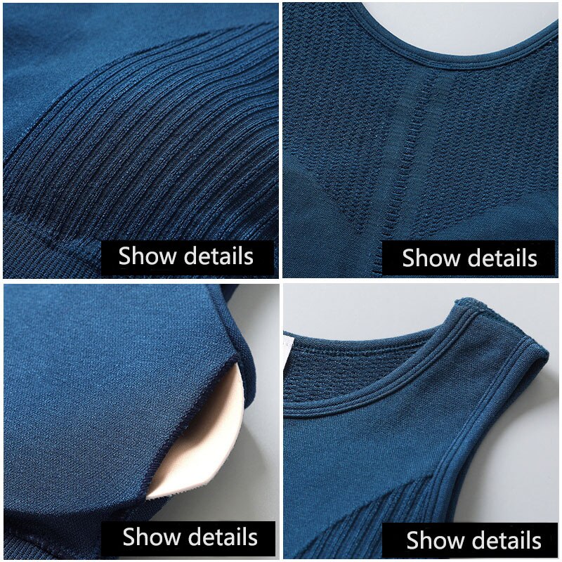 SVOKOR Women's Racerback Seamless Bra