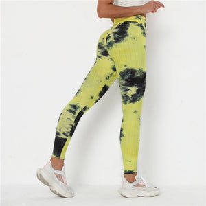 Higher Evolution- Tie-Dye Compression Leggings