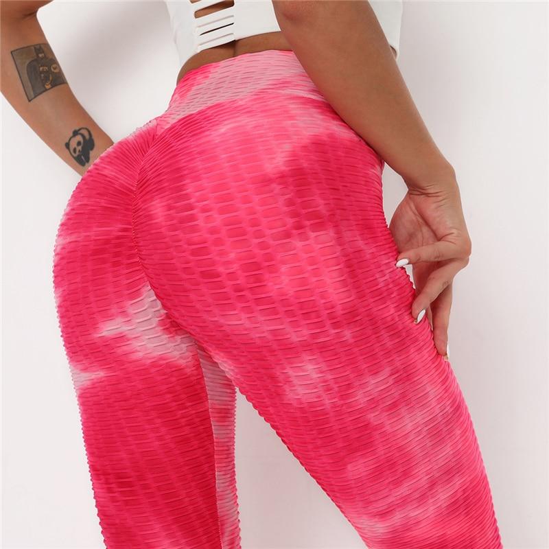 Higher Evolution- Tie-Dye Contour Leggings