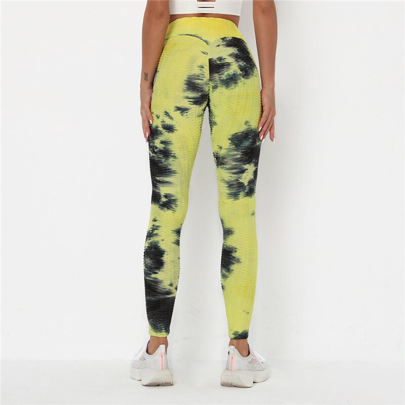 Higher Evolution- Tie-Dye Compression Leggings