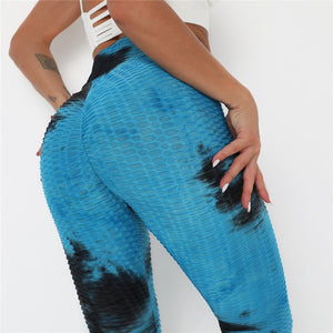 Higher Evolution- Tie-Dye Contour Leggings