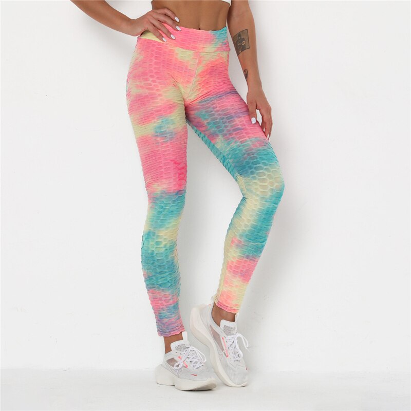 Higher Evolution- Tie-Dye Compression Leggings