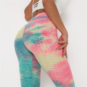 Higher Evolution- Tie-Dye Compression Leggings