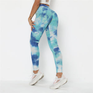 Higher Evolution- Tie-Dye Contour Leggings