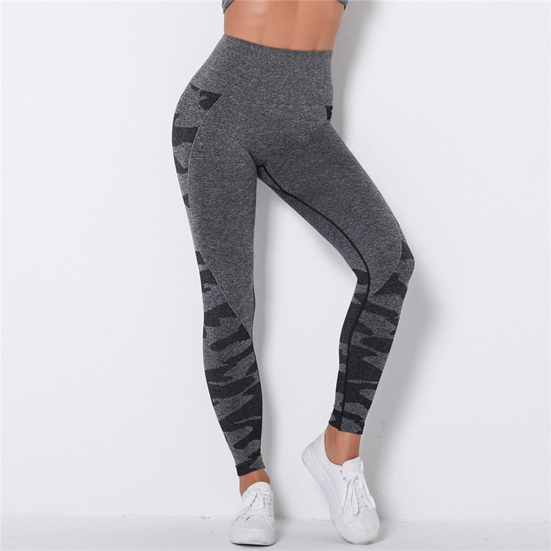 Higher Evolution- Compression, Camo Leggings